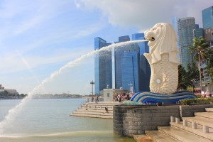 Merlion Park : ยูนิเวอร์แซล สตูดิโอ สิงคโปร์ (Universal Studio Singapore : USS)