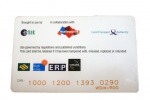 EZ link card