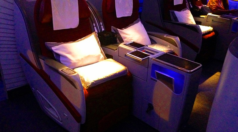 นั่งสบาย : รีวิวสายการบิน กาตาร์(Qatar Airways)