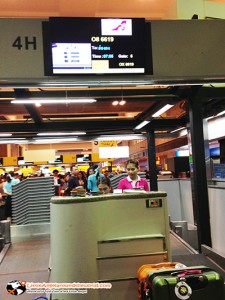 เคาน์เตอร์สยามแอร์ อยู่ Row 4 ที่สนามบินดอนเมือง : รีวิวสายการบิน สยามแอร์