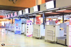 เคาน์เตอร์สยามแอร์ อยู่ Row 4 ที่สนามบินดอนเมือง : รีวิวสายการบิน สยามแอร์