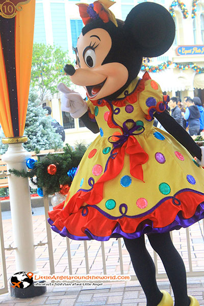 โชคดี เจอมินนี่ ตัวเป็นๆ แบบไม่ต้องรอนาน ที่ Main Street ฮ่องกงดิสนีย์แลนด์