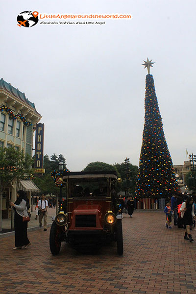 เจอรถสุดเก๋ ฮ่องกงดิสนีย์แลนด์ Main Street