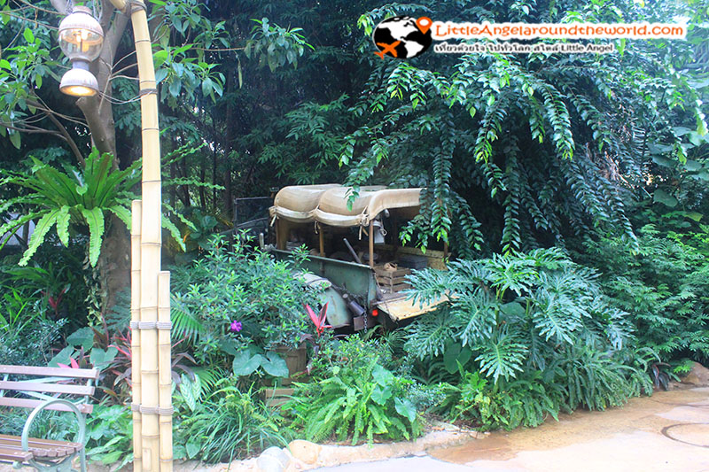 อ้าว ใครลืมจอดรถทิ้งไว้ในป่า เจ้าของอยู่ไหน มาเอากลับไปด้วย : Adventure Land มันส์มาก : ฮ่องกงดิสนีย์แลนด์