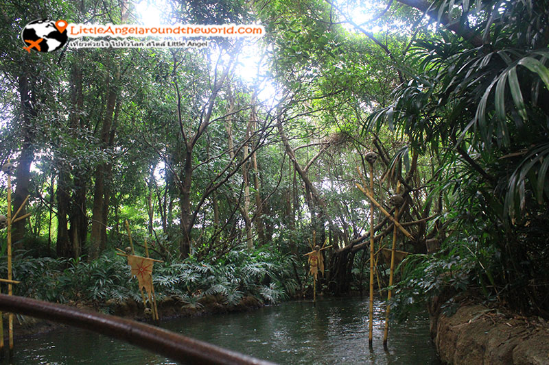 ผจญภัยผ่านดินแดนคนป่า จะโดนจับไปกินไหม : Adventure Land ฮ่องกงดิสนีย์แลนด์