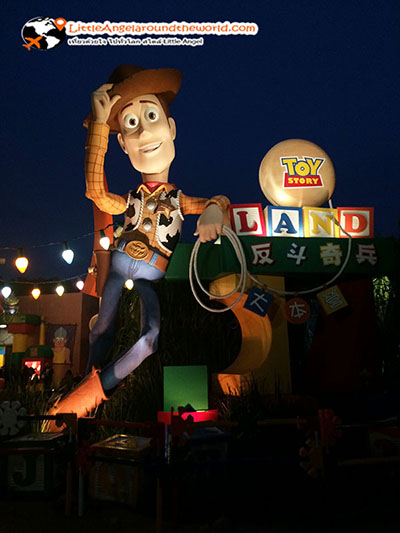 วู้ดดี้ แห่ง Toy Story Land : ฮ่องกงดิสนีย์แลนด์