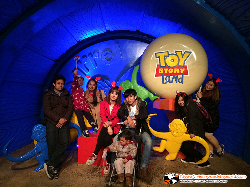 บรรยากาศ Toy Story Land : ฮ่องกงดิสนีย์แลนด์