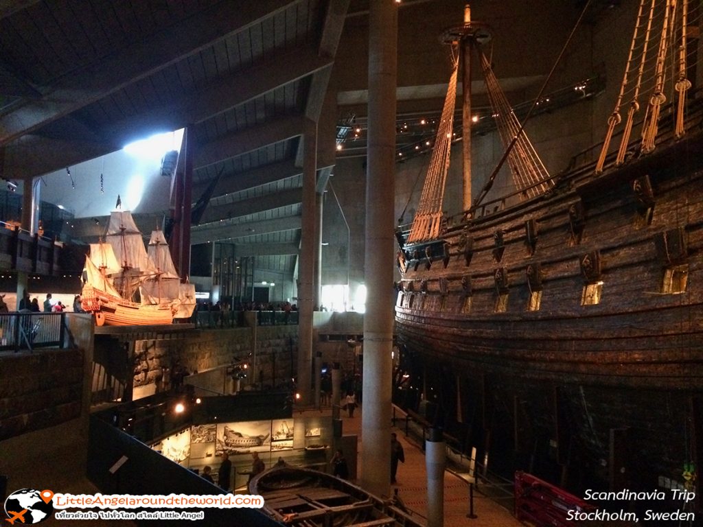 ความยิ่งใหญ่อลังการของเรือรบไวกิ้ง ความยิ่งใหญ่ ความอลังการ อีกหน้าหนึ่งของประวิติศาสตร์ สวีเดน : พิพิธภัณฑ์วาซา (Vasa Museum)