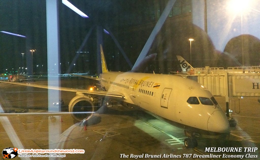 787 Dreamliner ของ สายการบิน รอยัล บรูไน : รีวิว Royal Brunei Airlines