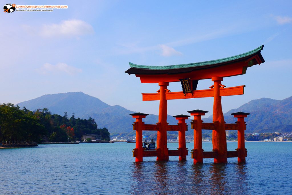 เที่ยว Setouchi : ศาลเจ้าอิสึคุชิมะ ( Itsukushima Shrine ) : Miyajima Hiroshima