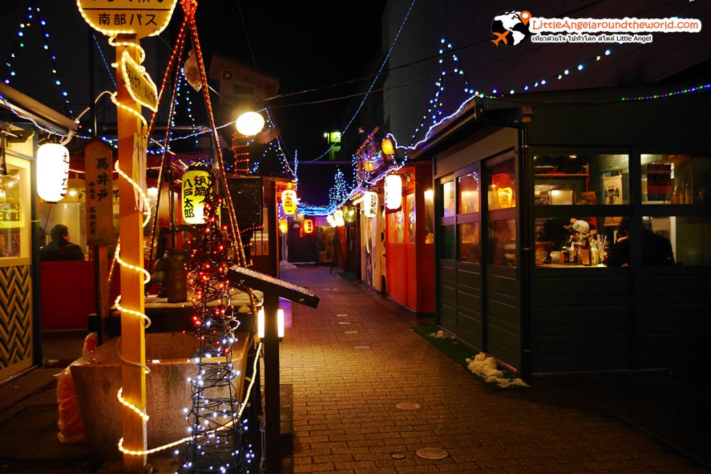 Miroku Yokocho แต่ละร้านบรรยากาศชิลมาก