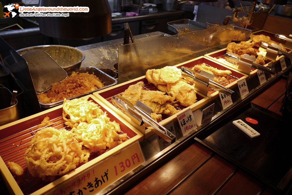 ของทอดสารพัดรูปแบบ : ร้าน Marugame Seimen : ร้านอร่อยของจังหวัด Aomori