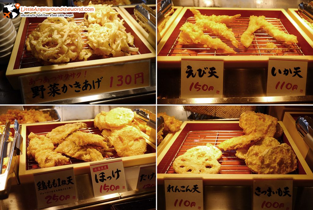ของทอดสารพัดรูปแบบ : ร้าน Marugame Seimen : ร้านอร่อยของจังหวัด Aomori