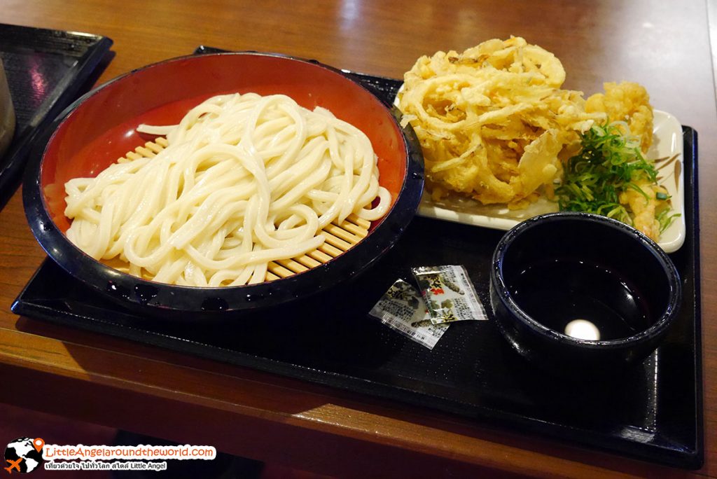 อูด้ง Set นี้ก็น่ากิน : ร้าน Marugame Seimen : ร้านอร่อยของจังหวัด Aomori
