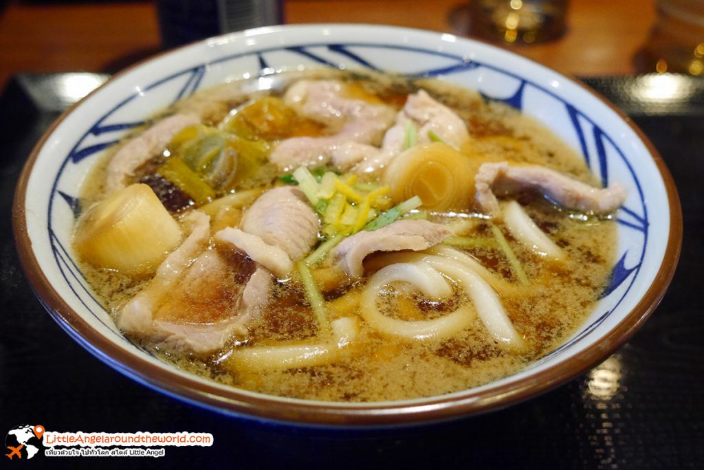 อูด้งเป็ด เมนูเด็ดของ ร้าน Marugame Seimen : ร้านอร่อยของจังหวัด Aomori