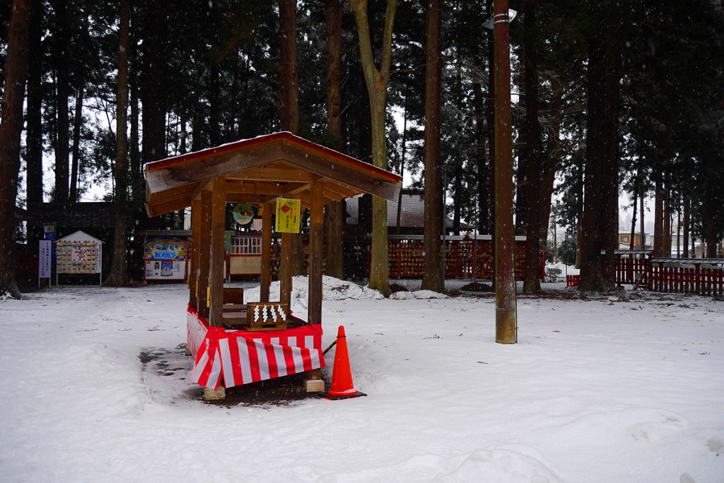 บรรยากาศภายในบริเวณศาลเจ้า Kushihiki Hachimangu Shrine, ศาลเจ้าดังแห่ง Hachinohe, Aomori