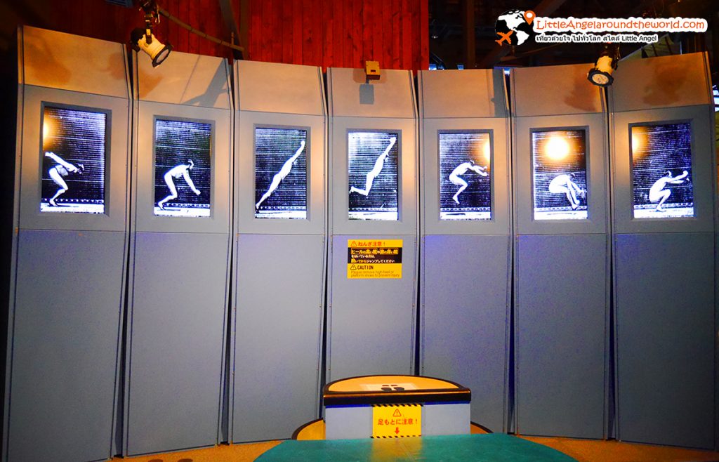 กระโดดทีเดียวได้ 7 ท่า โซน JUMPING : Misawa Aviation & Science Museum, Aomori : สถานที่ท่องเที่ยว Misawa