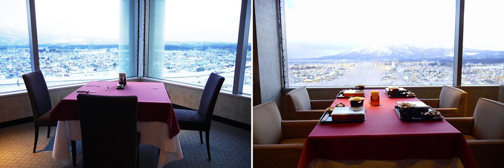 อาหารดี วิวดี ต้องที่ Mutsu Grand Hotel : รีวิวโรงแรมในเมือง Mutsu 