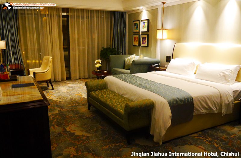 ภายในห้องพักหรูหรา Jinqian Jiahua International Hotel, Chishui : โรงแรมดังในชื่อสุ่ย
