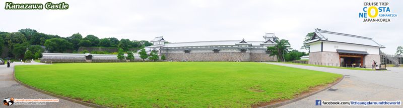 Kanazawa Castle : ทริปล่องเรือสำราญ Costa neoRomantica เที่ยวคานาซาวะ (Kanazawa)