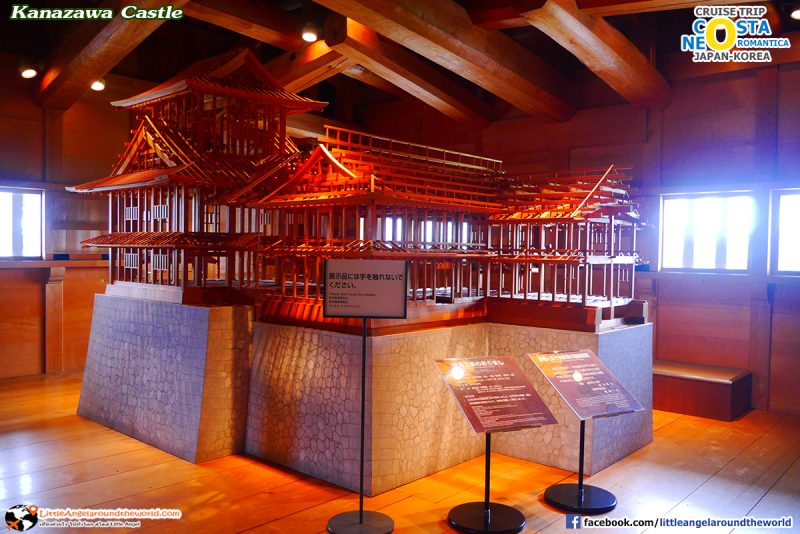 บรรยากาศชั้น 2 ของ Kanazawa Castle : ทริปล่องเรือสำราญ Costa neoRomantica เที่ยวคานาซาวะ (Kanazawa)