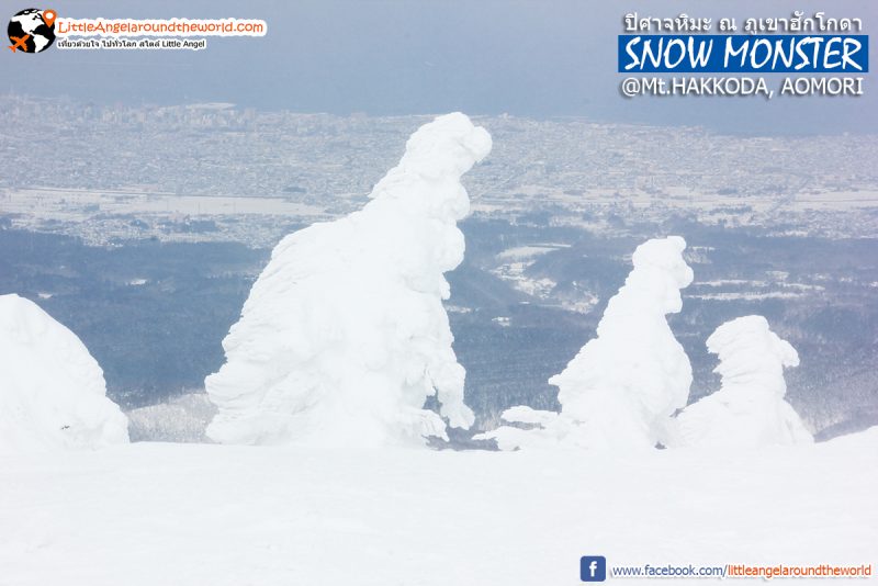 ปิศาจหิมะ หรือ Snow Monster ความสวยที่ธรรมชาติสร้าง ที่ Mt.Hakkoda : Snow Monsters at Mt.Hakkoda