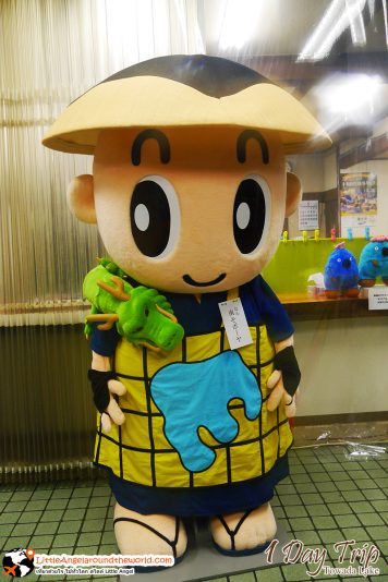 Mascot น่ารัก รอทักทายที่ JR Station ที่ ทะเลสาปโทวาดะ (Lake Towada) สถานที่ท่องเที่ยวชื่อดังของอาโอโมริ (Aomori)