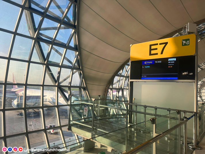 Gate E7 พร้อม (รีวิวการบินไทยไปไต้หวัน)