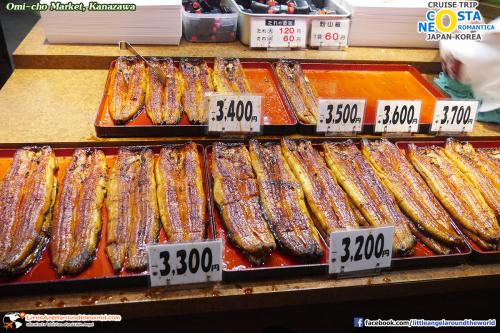 Omi-cho : ทริปล่องเรือสำราญ Costa neoRomantica เที่ยวคานาซาวะ Kanazawa